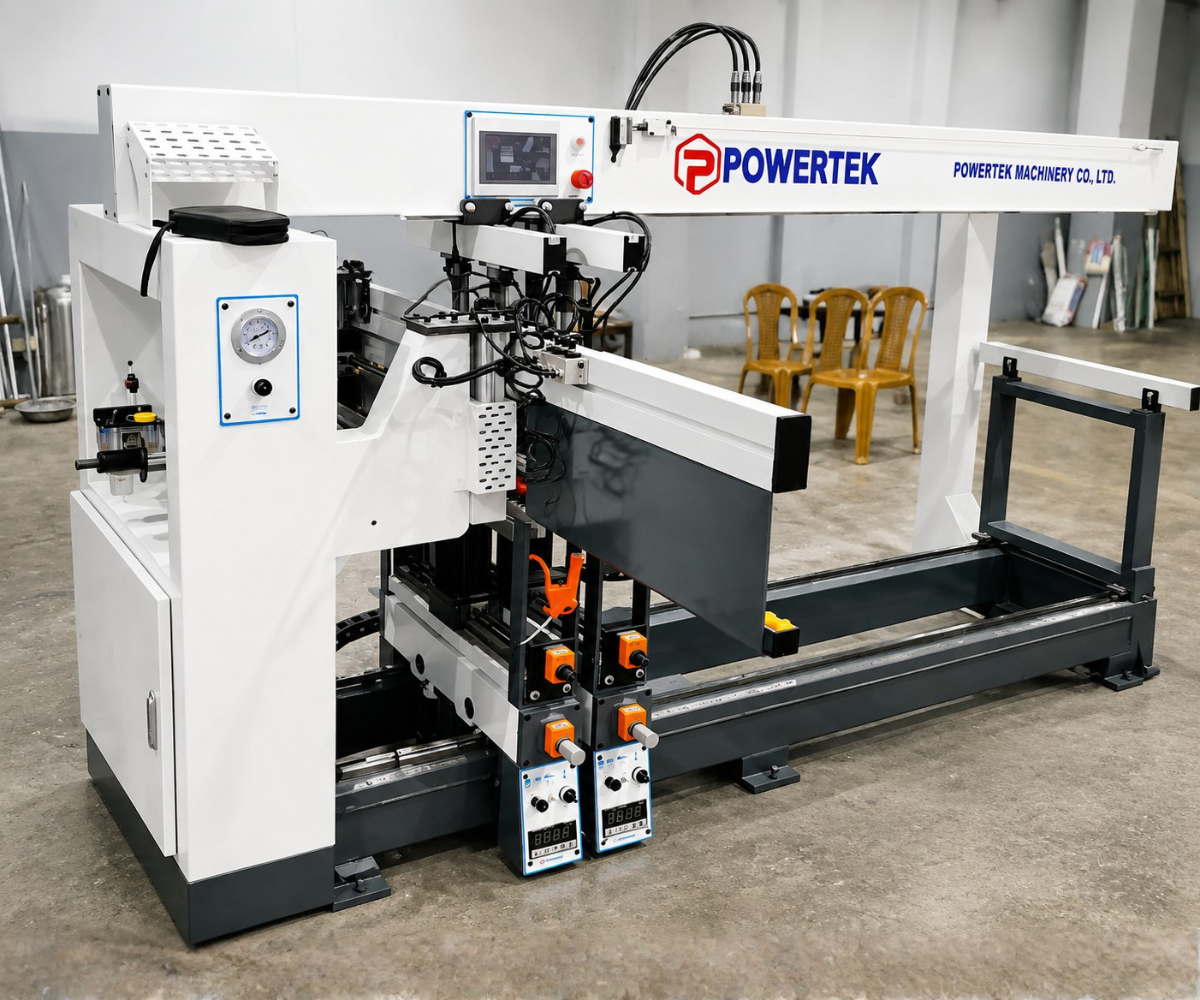 Three-Head Multi-Boring Machine